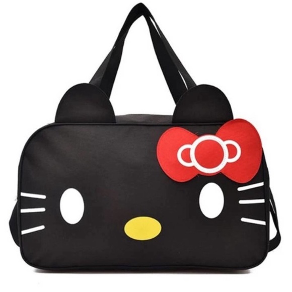 ❤️ HELLO KITTY ❤️ TRAVEL CROSSBODY WEEKENDER BAG - Picture 4 of 9